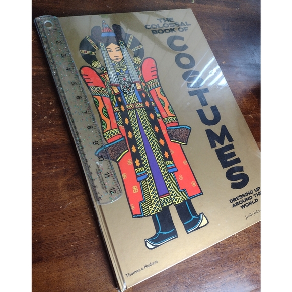 The Collosal Book Costumes Dressing Up Around the World Hardcover Picture Book - Picture 5 of 6